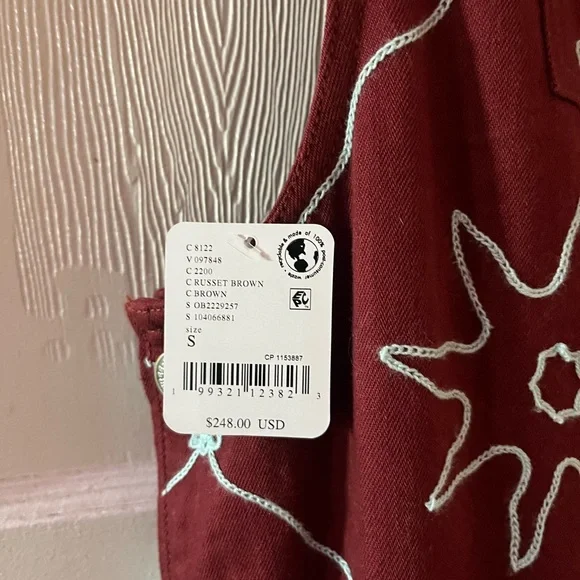Free People / We The Free Rising Sun Overalls